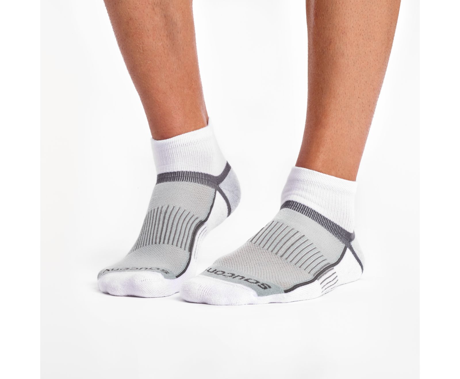 Calcetines Saucony Inferno Quarter 3-Pack Niños Blancos | México 796HAPK